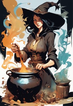 La Strega Umana Amelia, La Fiamma Oscura