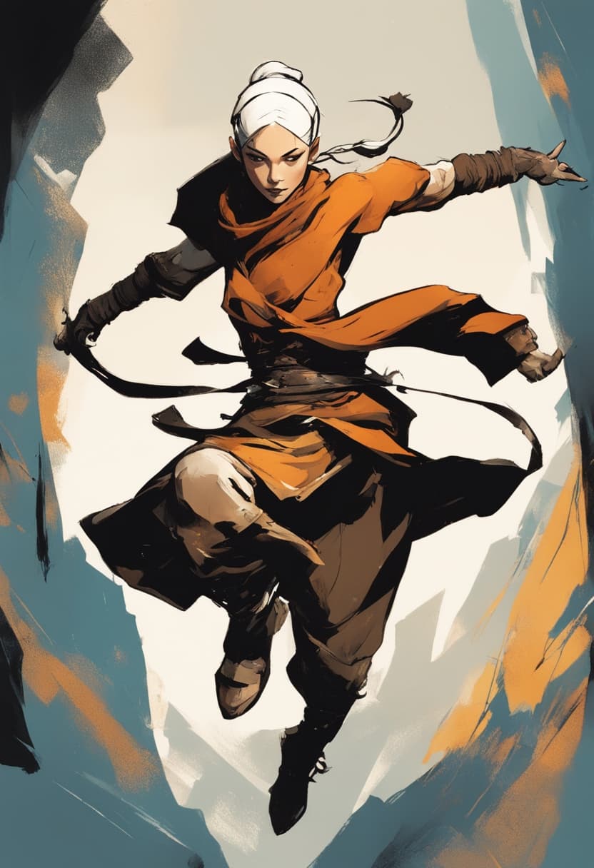 Korra Del Monastero del Drago Celeste